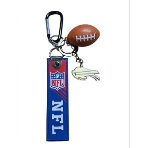 NFL Team Lanyard with Buffalo Bills Football Charm